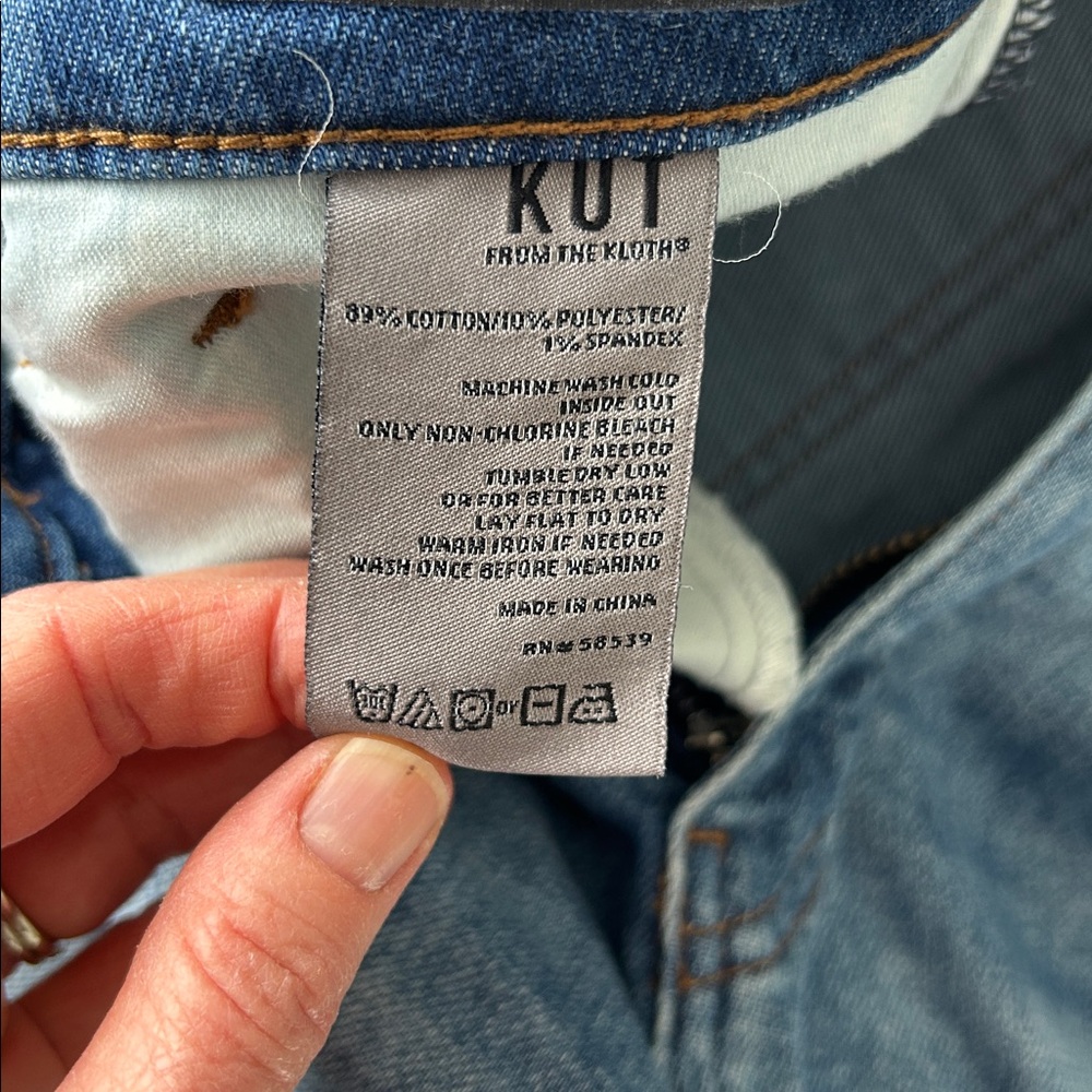 Kut Kelsey Fab Ankle Flare Jean, 6 - Picture 8 of 10